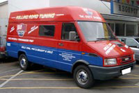 Rolling Road Tuning Van